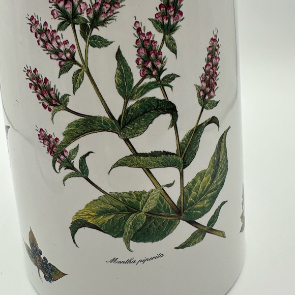 Botanical Pitcher Made In Stoke On Trent England 9x8.5” - Picture 3 of 11